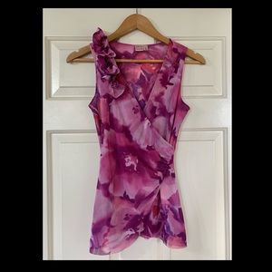 Floral Sleeveless Top